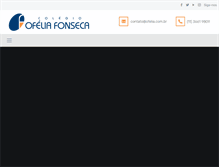 Tablet Screenshot of ofelia.com.br